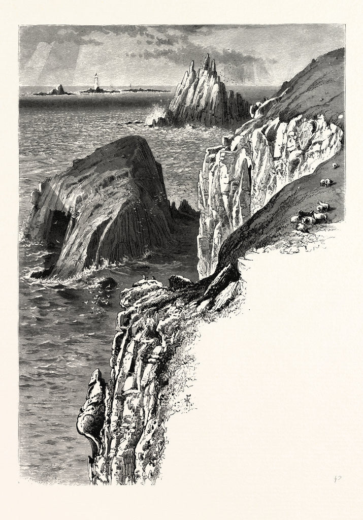 Detail of Land's End by Anonymous