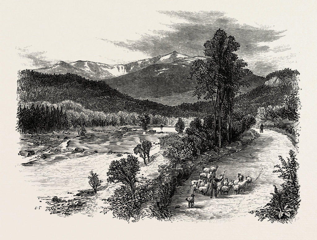 Detail of Lochnagar or Beinn Chìochan by Anonymous