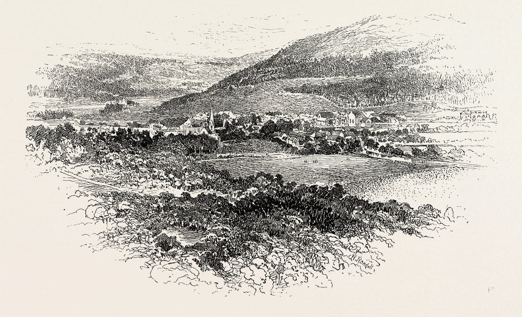 Detail of Braemar is a Village in Aberdeenshire by Anonymous