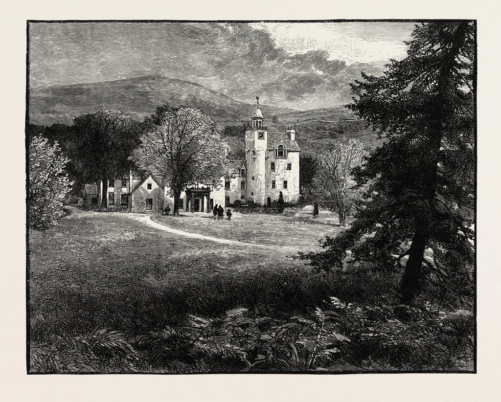 Detail of Abergeldie Castle by Anonymous