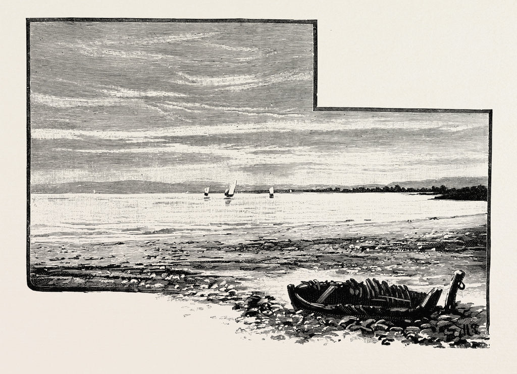 Detail of On the Firth of Tay by Anonymous