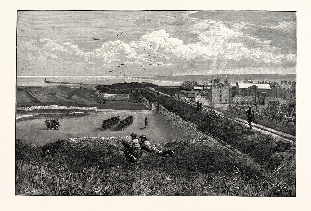 Detail of View from the Ramparts, Berwick by Anonymous