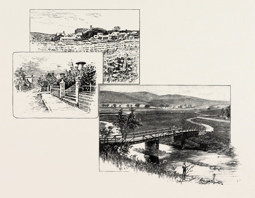 Detail of Harbottle, Alwinton Bridge by Anonymous