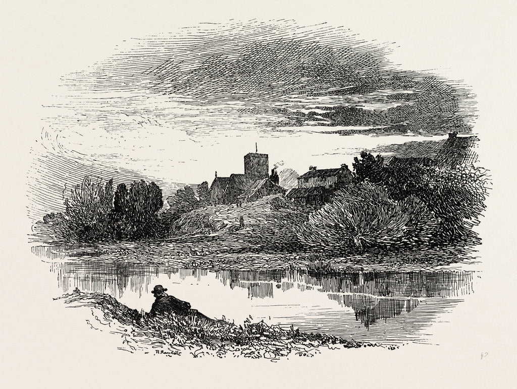 Detail of Ovingham by Anonymous