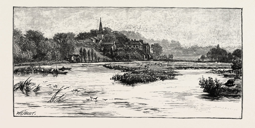 Detail of Junction of the Trent and the Dove by Anonymous