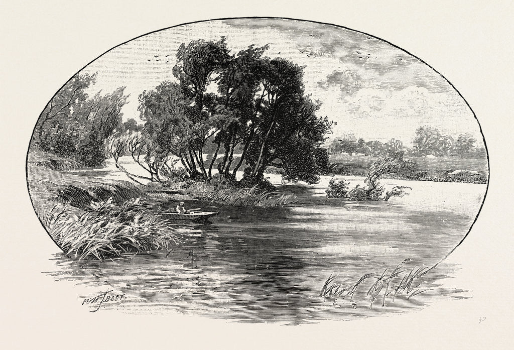 Detail of Junction of the Derwent and the Trent by Anonymous