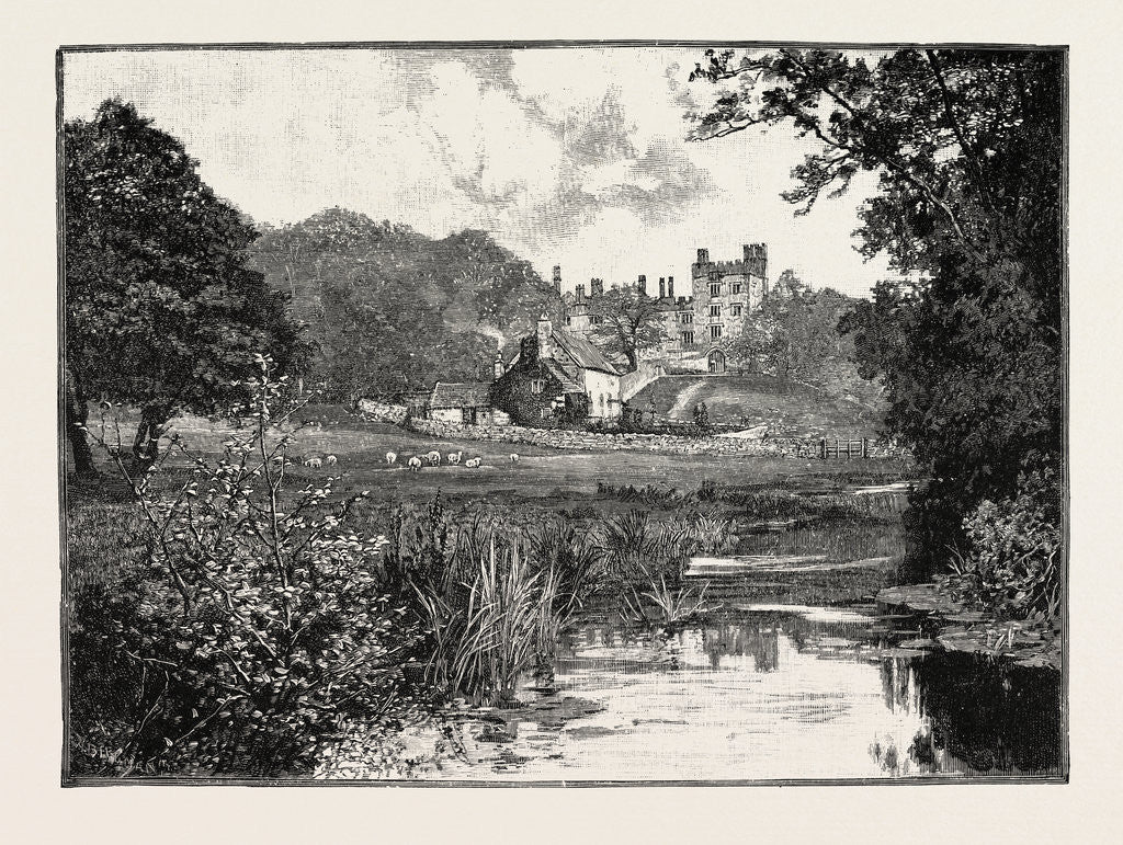 Detail of Haddon Hall, from the Wye by Anonymous