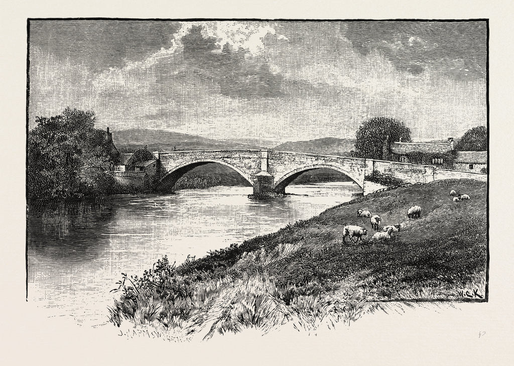 Detail of Bolton Bridge by Anonymous