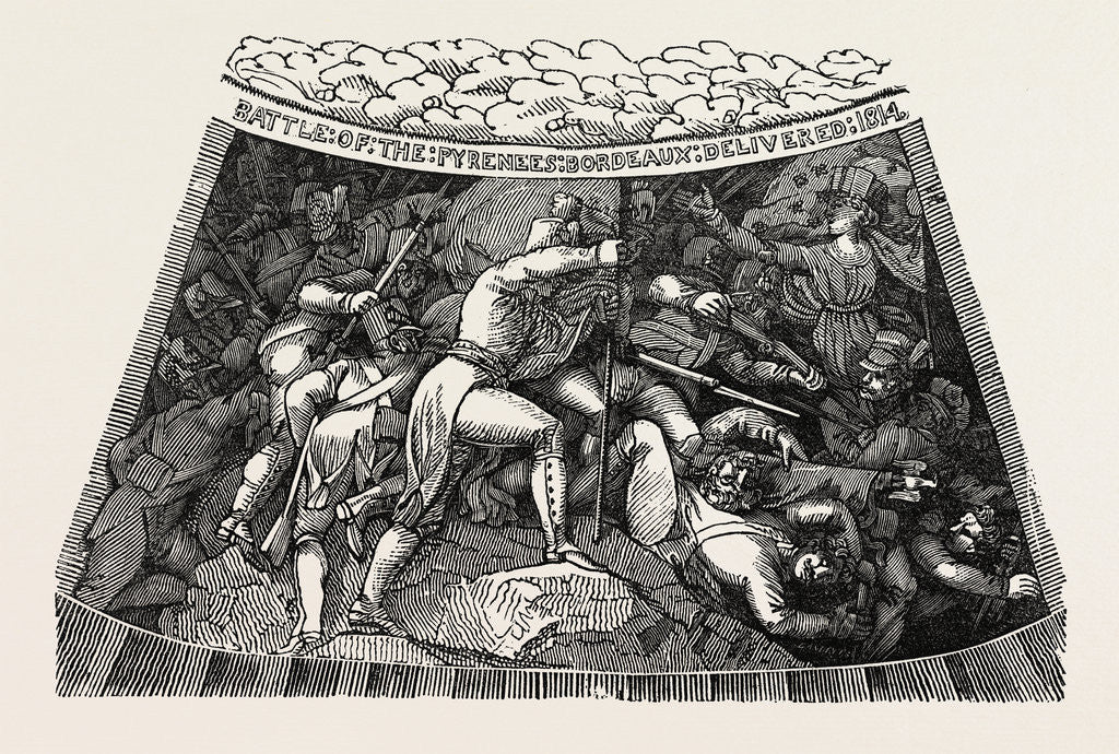 Detail of The Eighth Compartment of the Wellington Shield by Anonymous