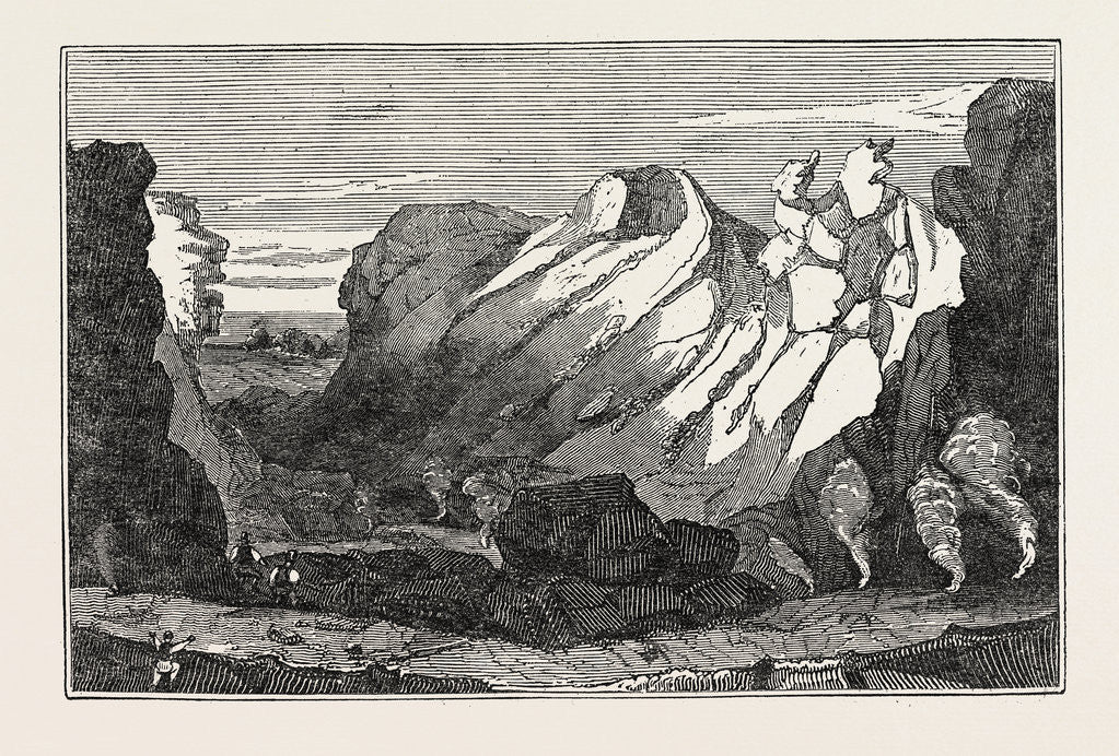 Detail of The Crater on the Peak of Teneriffe by Anonymous