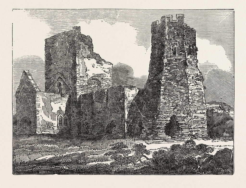 Detail of The Ancient Church in Dover Castle by Anonymous