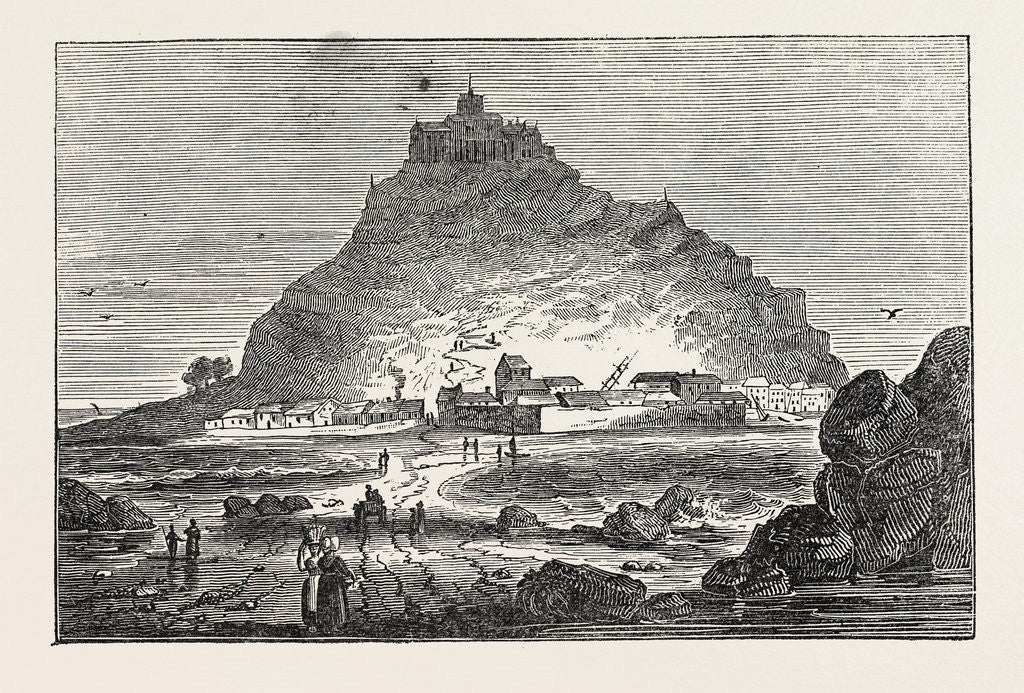 Detail of St. Michael's Mount, Cornwall by Anonymous