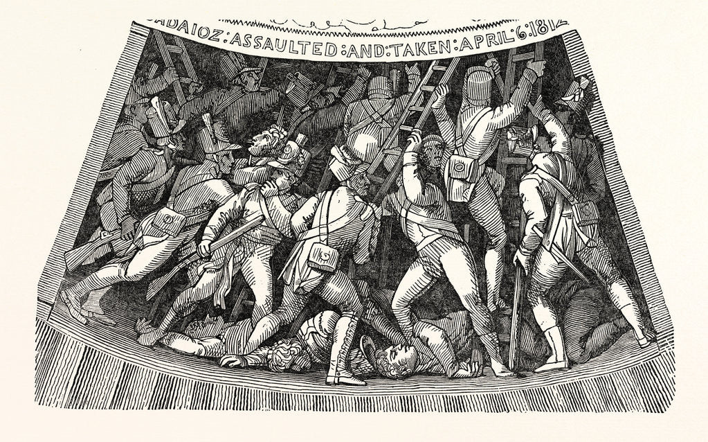 Detail of The Fifth Compartment of the Wellington Shield by Anonymous