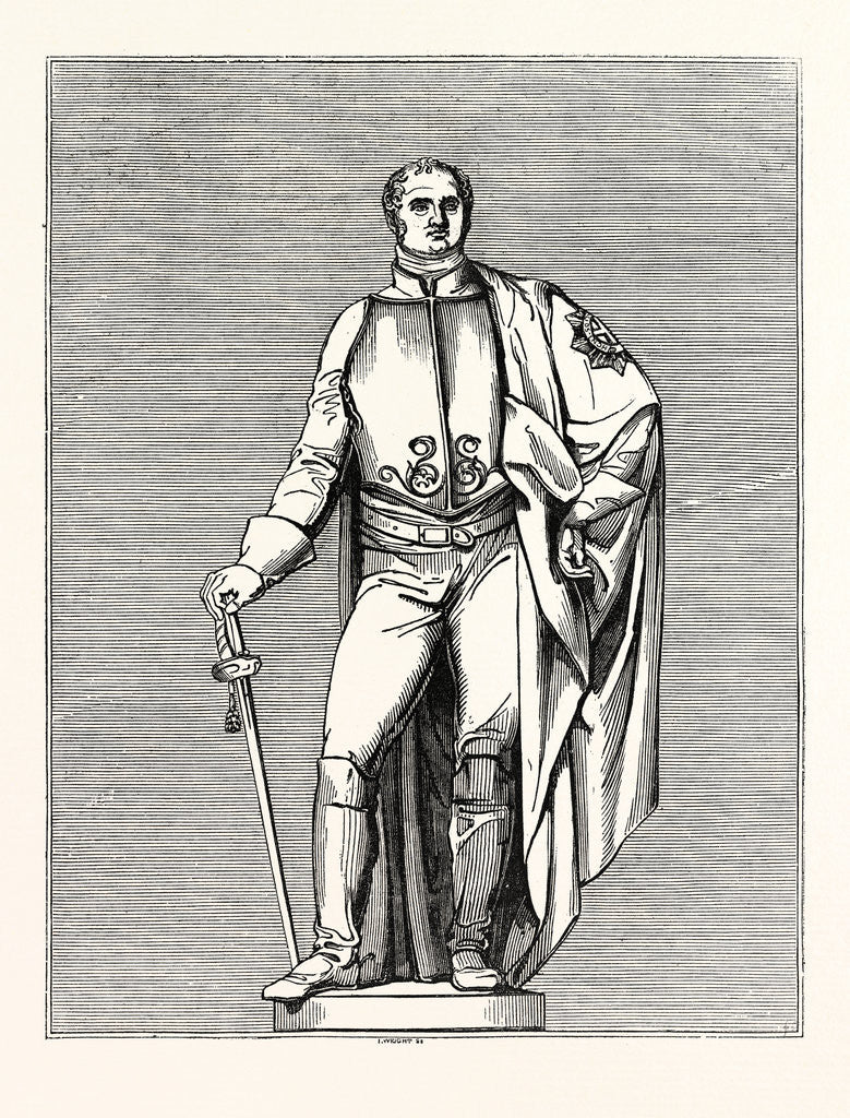 Detail of Bronze Statue of the Duke of York, in Carlton Gardens by Anonymous