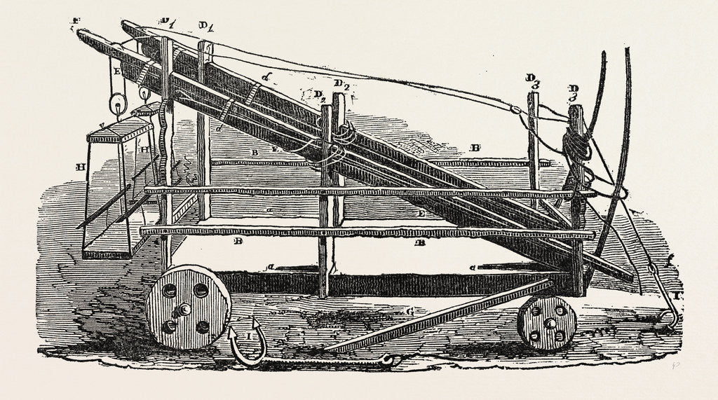 Detail of The Cliff Waggon by Anonymous