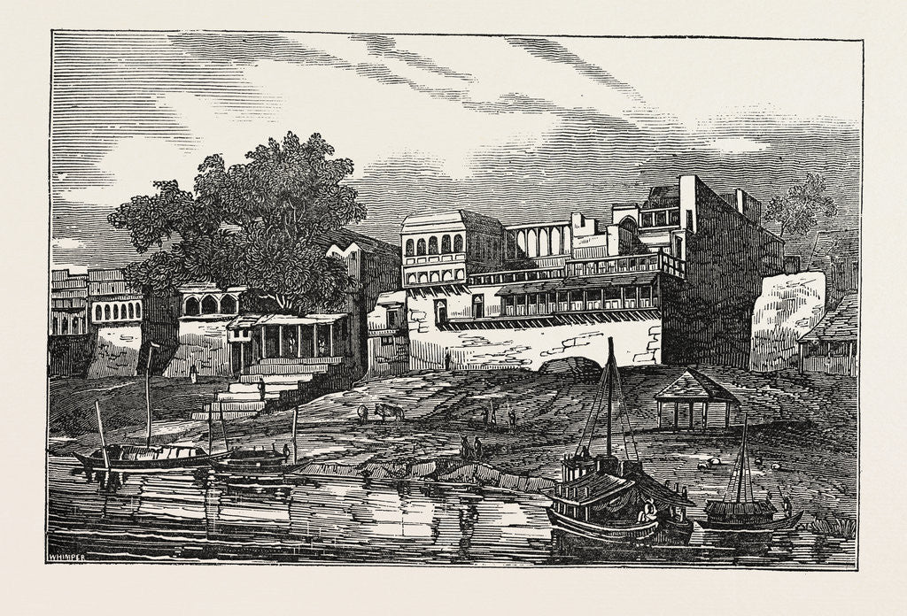 Detail of View in the City of Patna, India by Anonymous