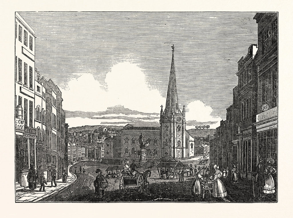 Detail of The Bullring Birmingham by Anonymous