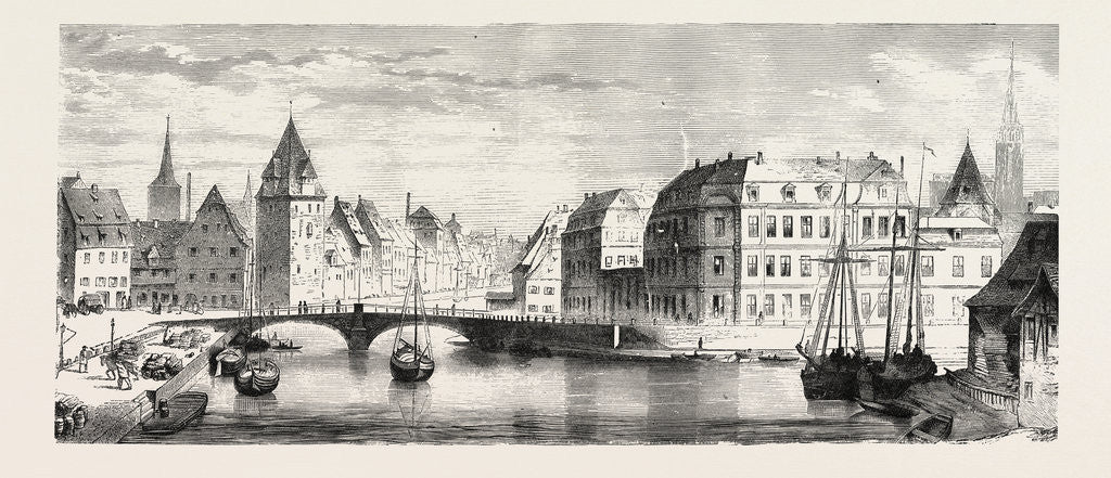 Detail of The City of Strasbourg by Anonymous