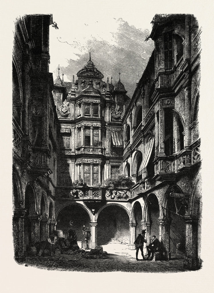 Detail of Nuremberg: Viatis Palace, Germany by Anonymous