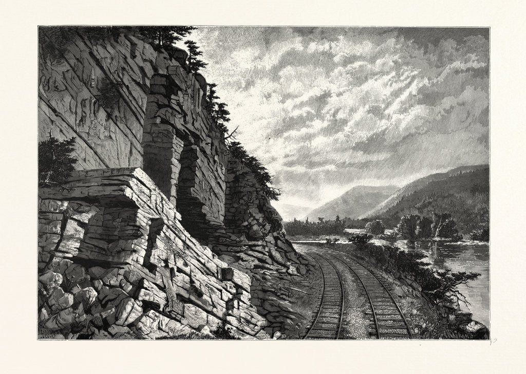 Detail of Juniata River, Near Huntingdon by Anonymous