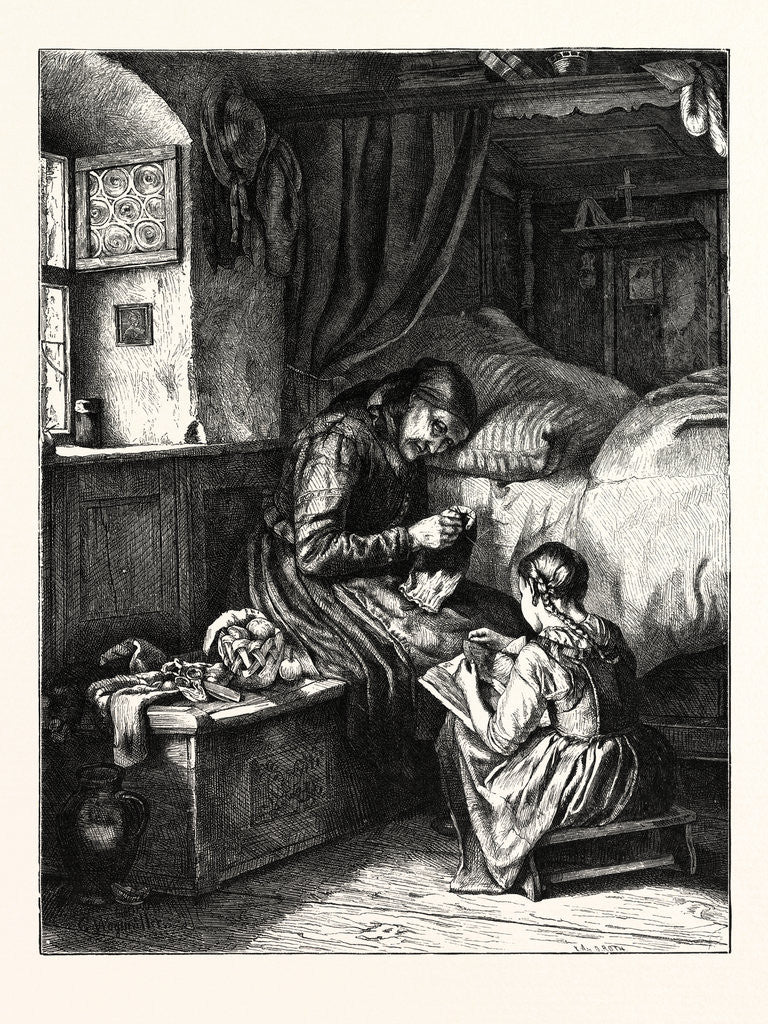 Detail of The Old Bible by Anonymous