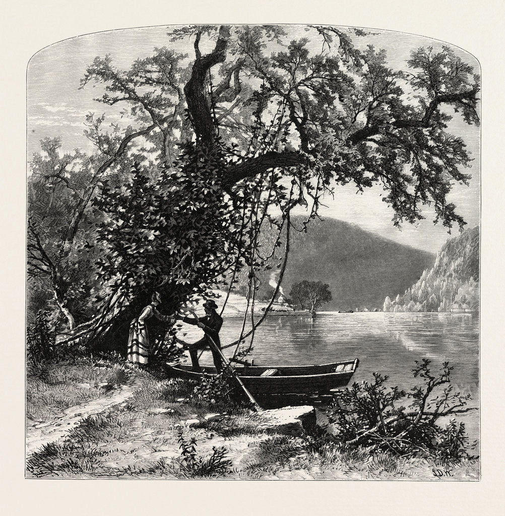 Detail of James River, above Rope Ferry, Virginia by Anonymous