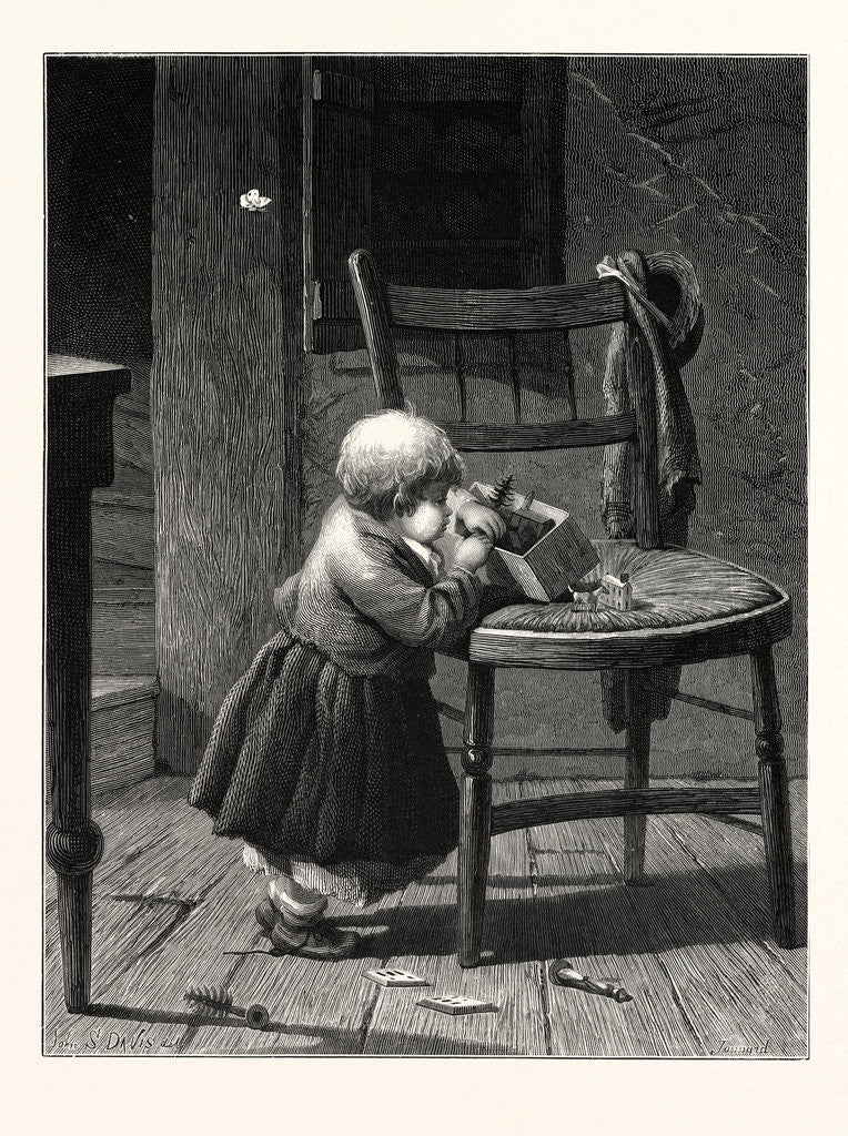 Detail of Laying Out a Town, John S. Davis, printer by Anonymous