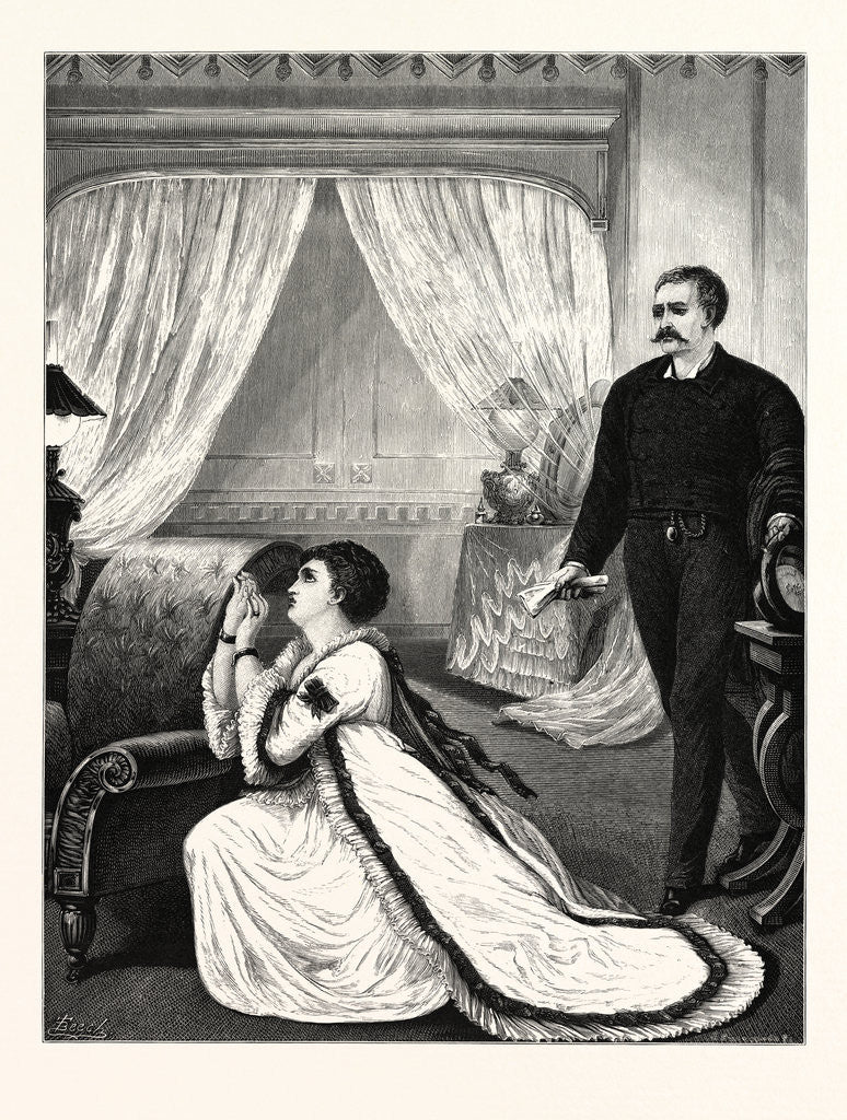 Detail of Scene from Led Astray by Anonymous