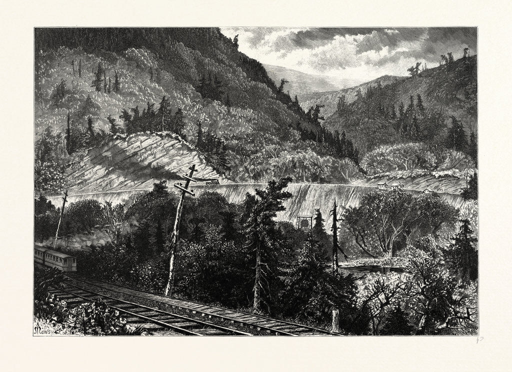 Detail of Kittanning Point, Horse-Shoe Bend by Anonymous