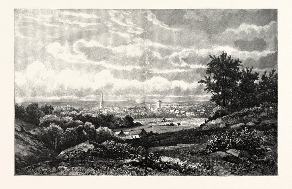 Detail of Kingston, New York by Anonymous