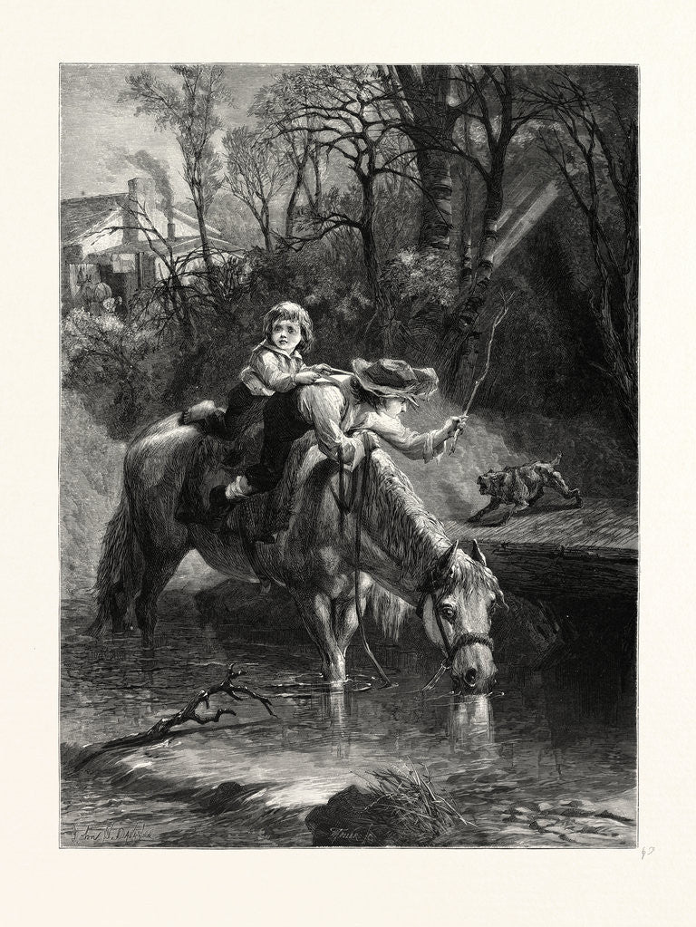 Detail of Coming from the Forge by Anonymous