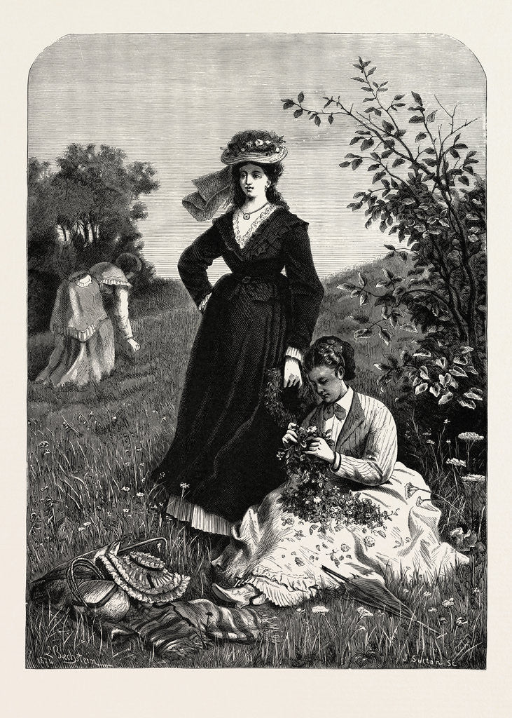 Detail of Wild Flowers by Anonymous