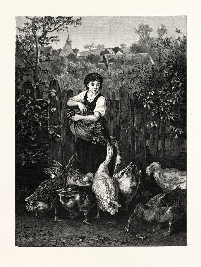 Detail of Dinner-Time by Anonymous