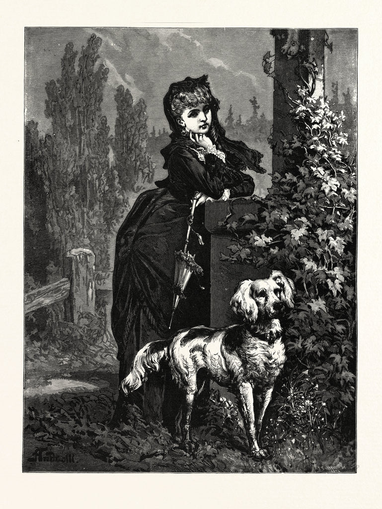 Detail of What Keeps Him? by Anonymous