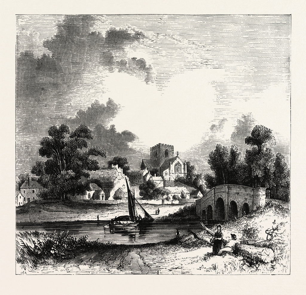 Detail of St. Asaph Cathedral by Anonymous