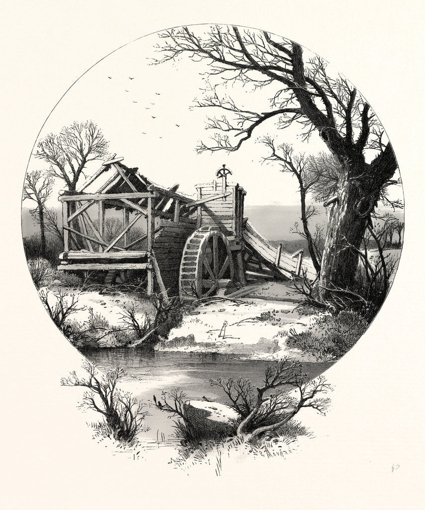 Detail of Winter. The Trees Stand Shivering in the Frosty Air by Anonymous