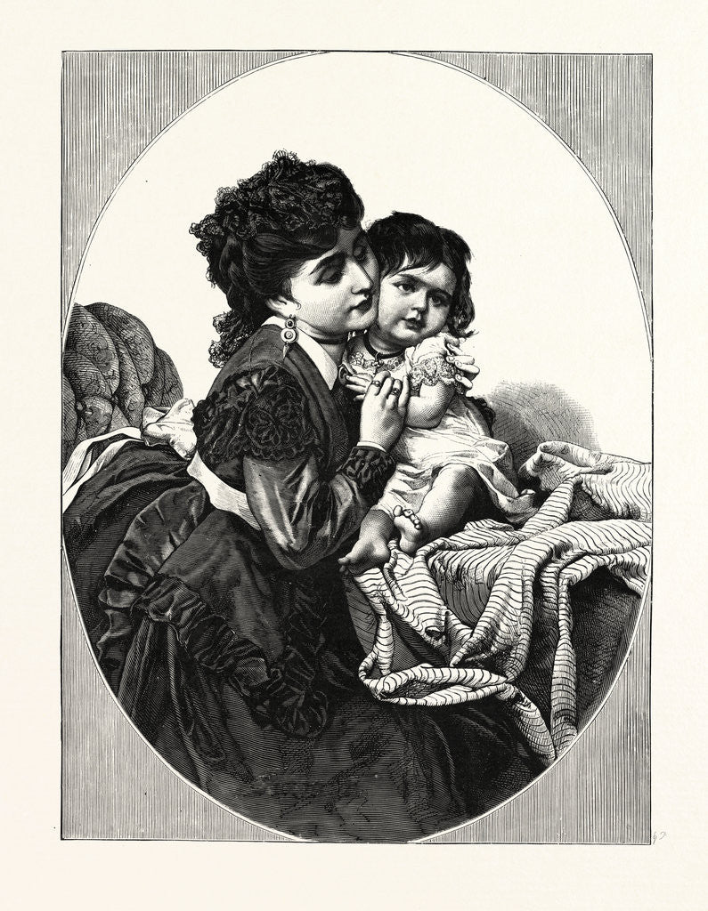 Detail of Mother and Child by Anonymous