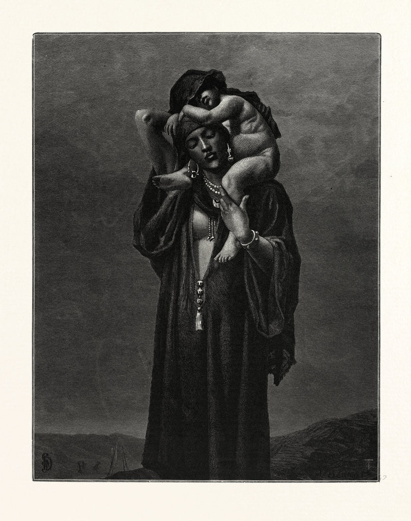 Detail of A Mother of Egypt by Anonymous