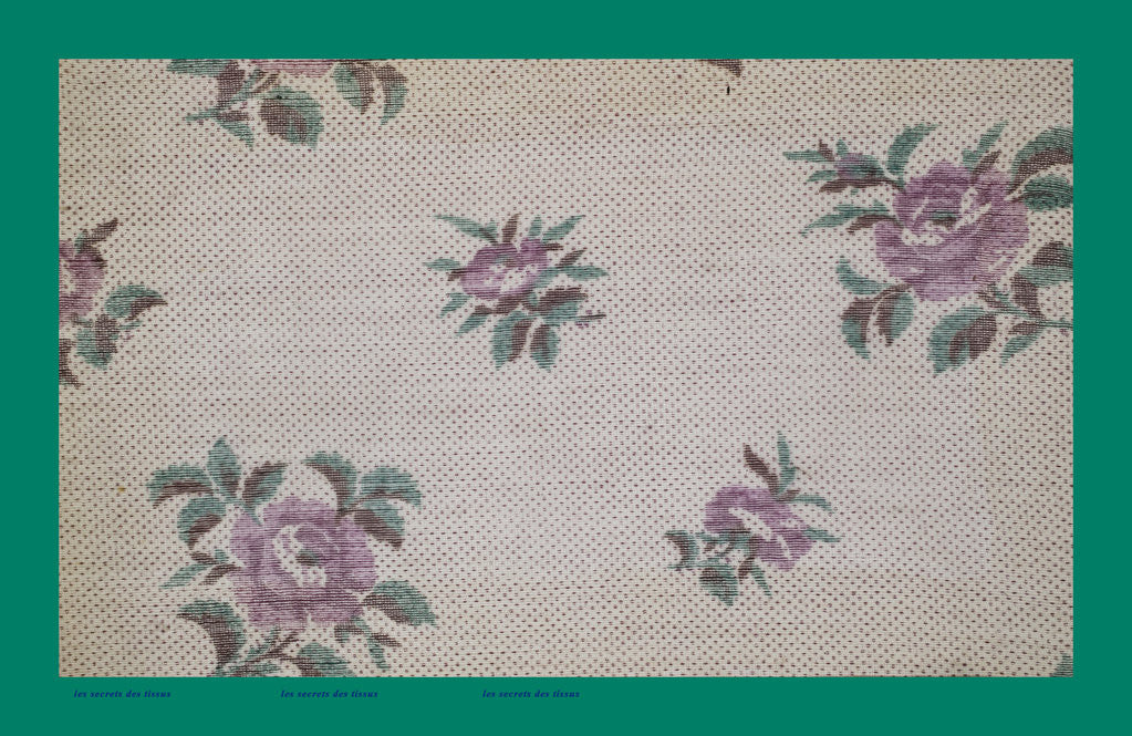 Detail of French Fabrics; First Half of the Nineteenth Century by Anonymous