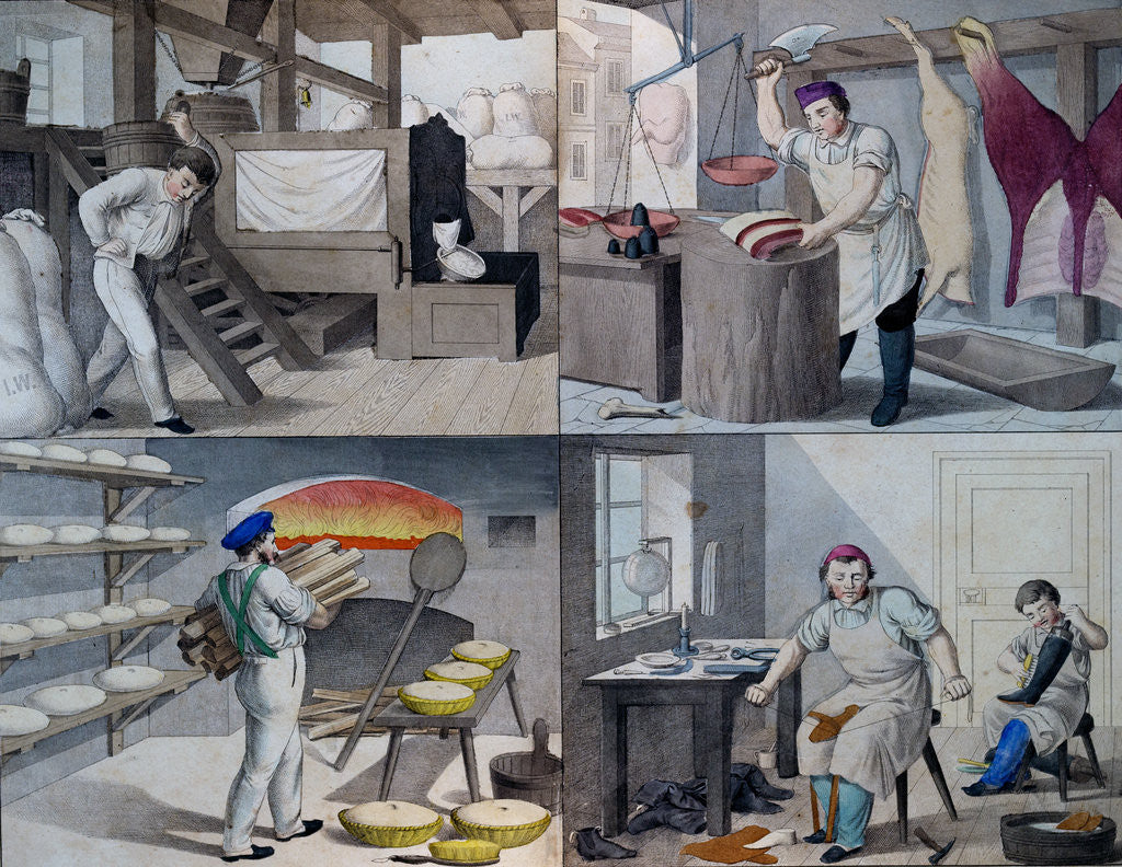Detail of The Bakery by Anonymous