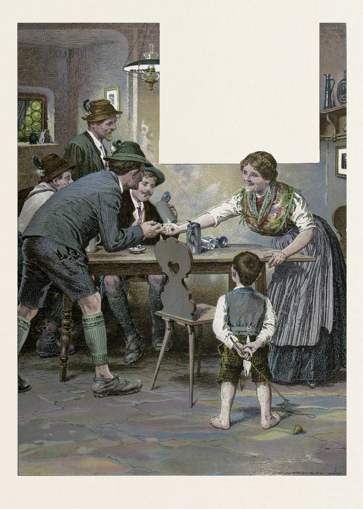 Detail of In the Pub by Anonymous