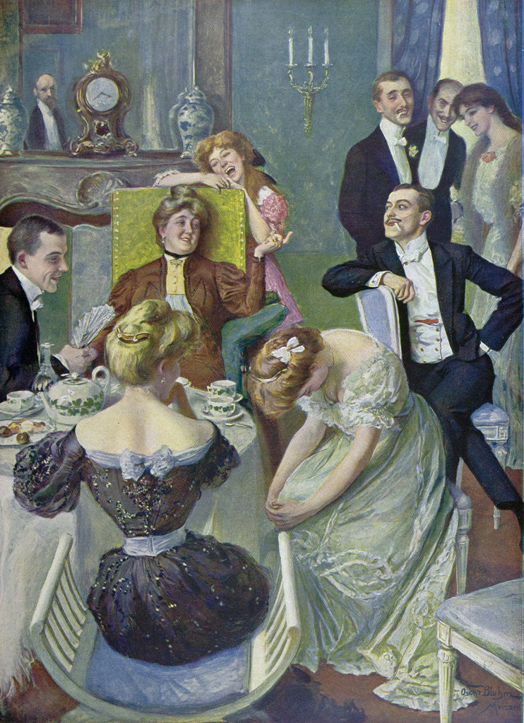 Detail of Afternoon Tea by Anonymous