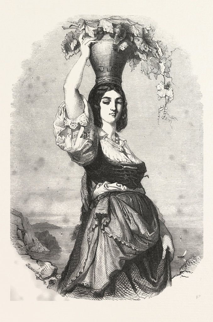 Detail of The Winemaker of Capri by Anonymous