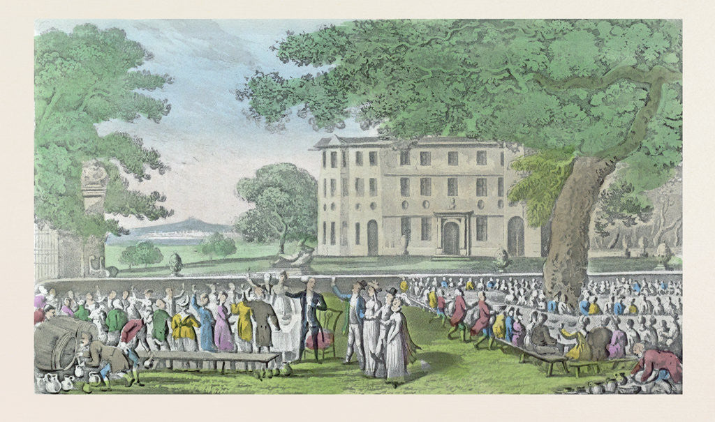 Detail of Miss Worthy's Marriage. Dr. Syntax in the Chair by Anonymous