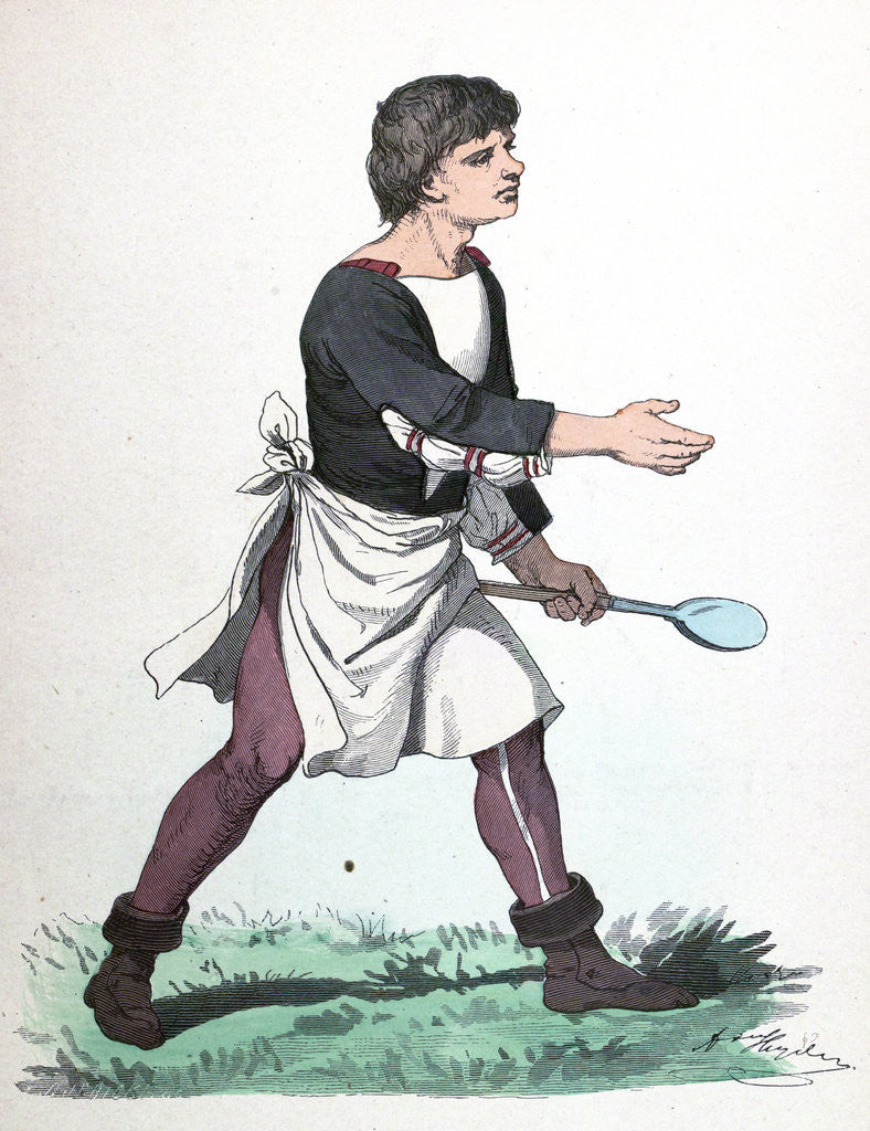 Detail of German Cook by Anonymous