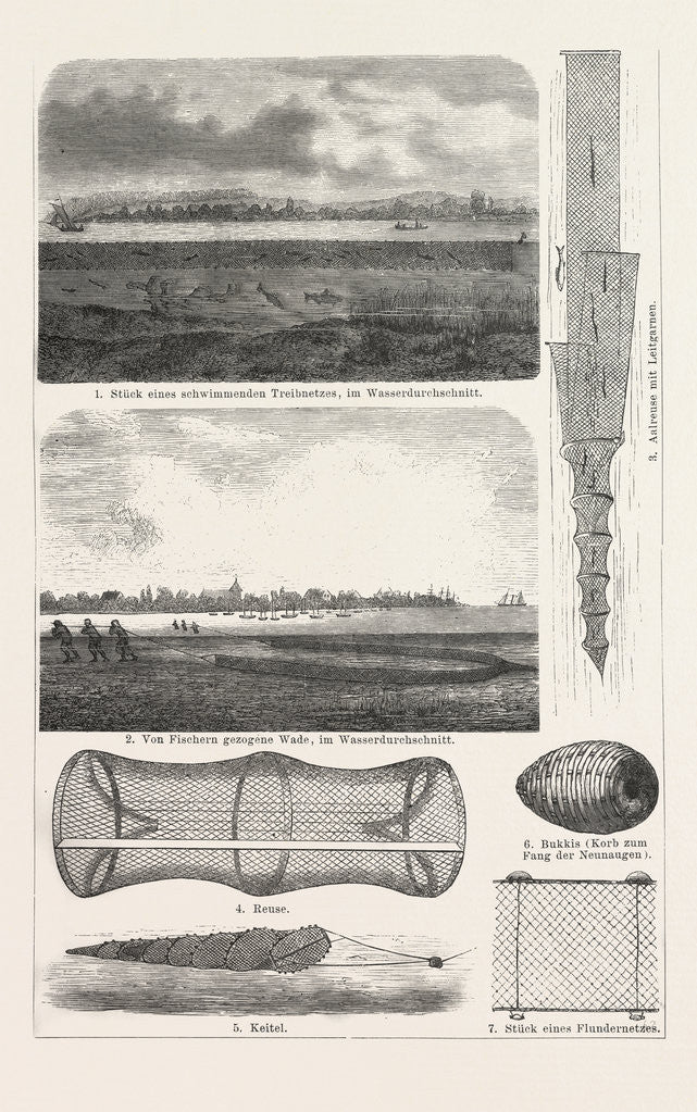 Detail of Fishing Net by Anonymous