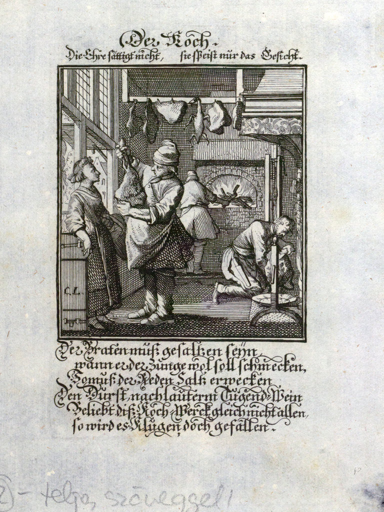 Detail of The Cook by Anonymous