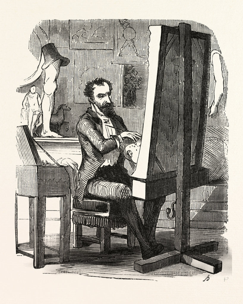 Detail of M. Dermilly Painter by Anonymous