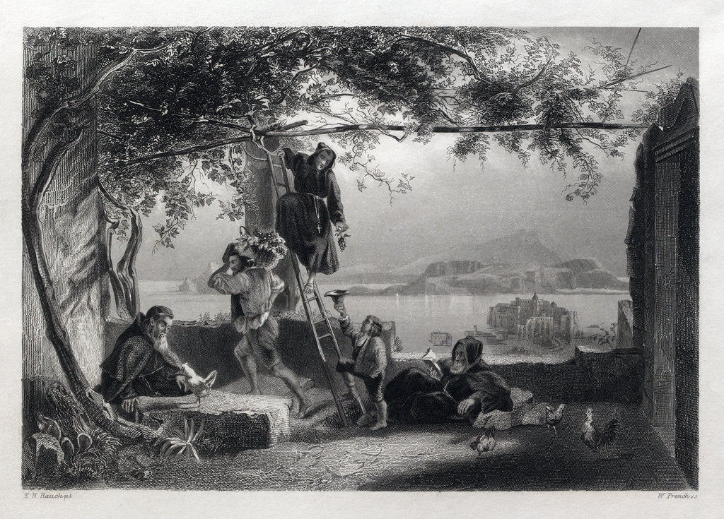 Detail of The Gulf of Baiae by Anonymous