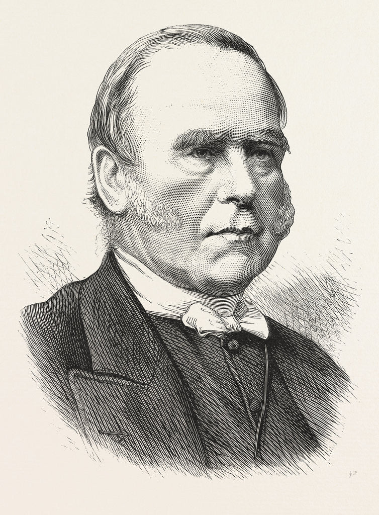 Detail of The Late Rev. Jabez Burns, D.D. The Celebrated Temperance Writer and Preacher. Died Jan. Fist, 1876 by Anonymous